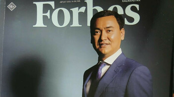 Участник Parasat Айгазы Кусаинов — на обложке августовского Forbes Kazakhstan