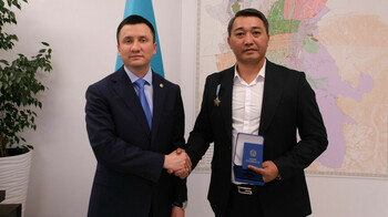 Сооснователь TEPLOSTIL, резидент PARASAT Ержан Калимулдиев удостоен ордена "Құрмет"